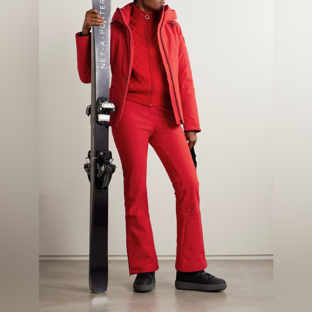 Fusalp Tipi III ski pant in red, size XS/34